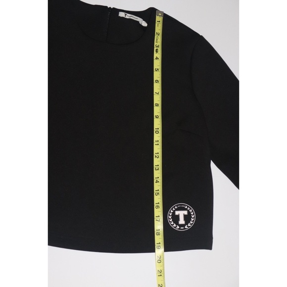 T by Alexander Wang Bonded Neoprene Logo Top Mediu - Picture 11 of 14